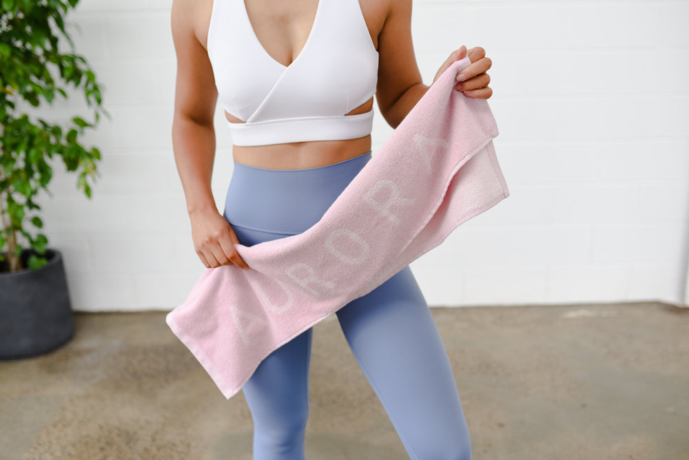 Antibacterial Sweat Towel - Pink